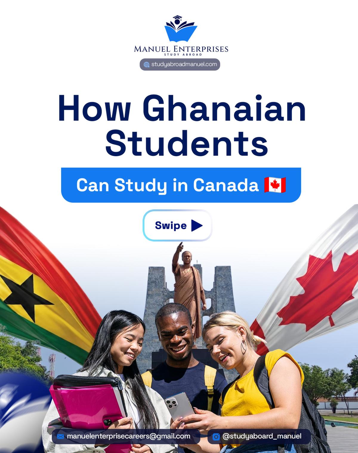 How Ghanaian Students Can Study in Canada (2026 Guide)